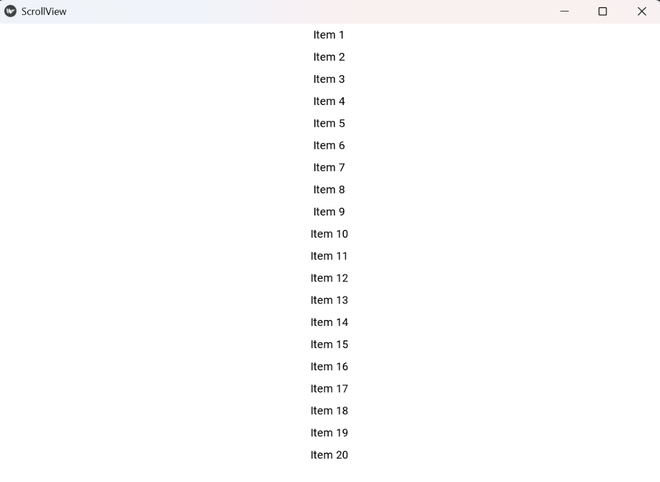 Scrollview Widget in Kivy - Python - GeeksforGeeks