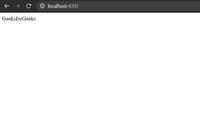 Send Response From Server to Client using Express.js ? - GeeksforGeeks