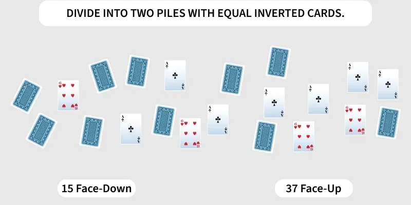 Solution Card Game Puzzle | The Card Game - GeeksforGeeks
