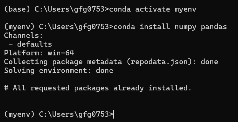 InstallPackagesVenv