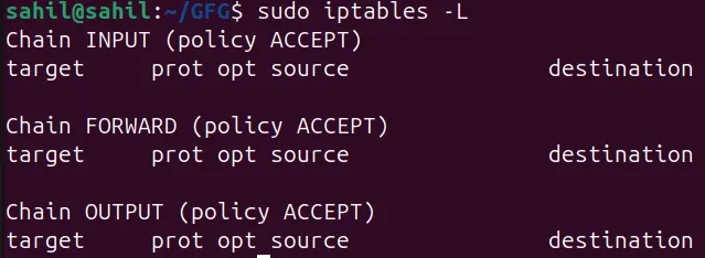 iptables