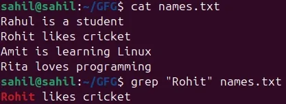 grep