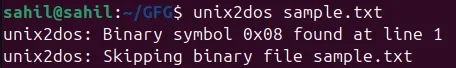 unix2dos