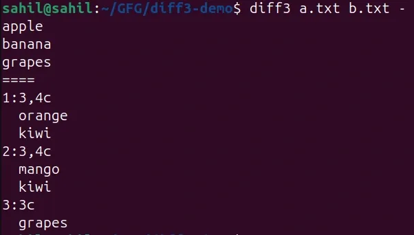 diff3--