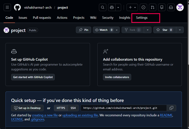 Add GitHub Actions Secrets - GeeksforGeeks