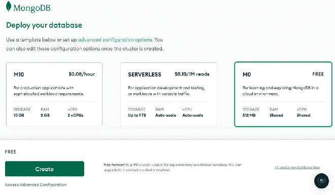 Introduction to MongoDB Atlas - GeeksforGeeks