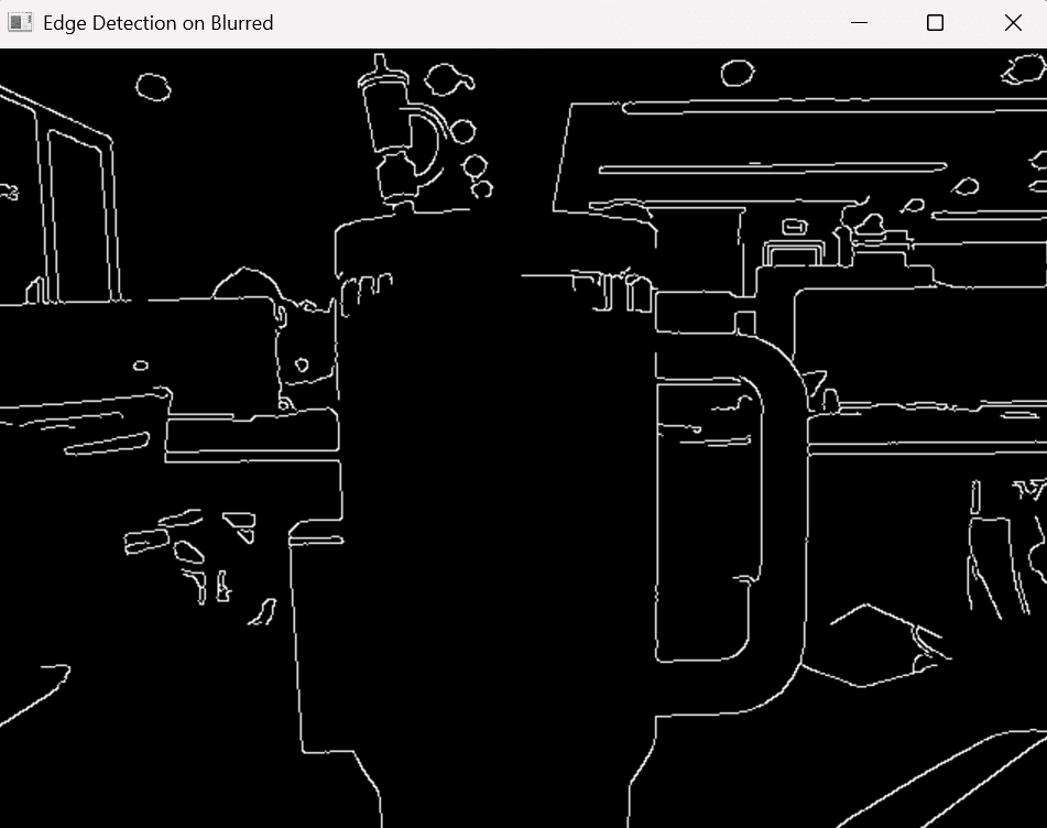 Edge Detection with Blur using Python OpenCV - GeeksforGeeks
