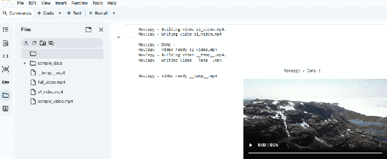 MoviePy –Saving Video File Clip - GeeksforGeeks