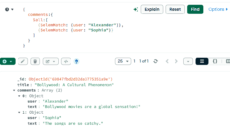 MongoDB Query an Array - GeeksforGeeks