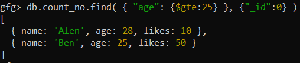 MongoDB Query and Projection Operators - GeeksforGeeks