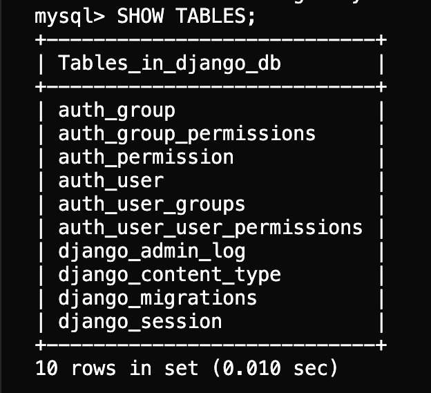 mysql