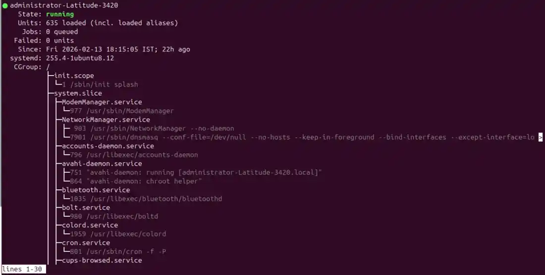uptime Command in Linux - GeeksforGeeks