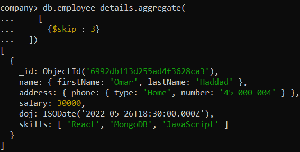 Aggregation Pipeline Stages in MongoDB - GeeksforGeeks
