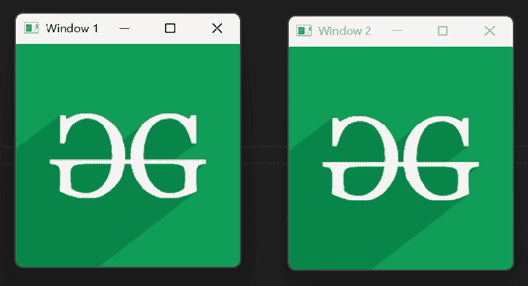 Python OpenCV | cv2.imshow() method - GeeksforGeeks
