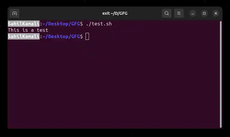 Shell Scripting – Understanding Shebang (#!/bin/bash) - GeeksforGeeks
