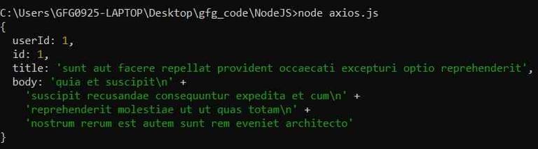 Node.js Third-Party Modules - GeeksforGeeks