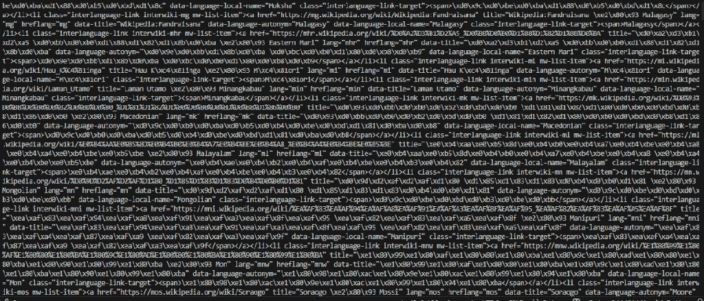 Web scraping from Wikipedia using Python - GeeksforGeeks
