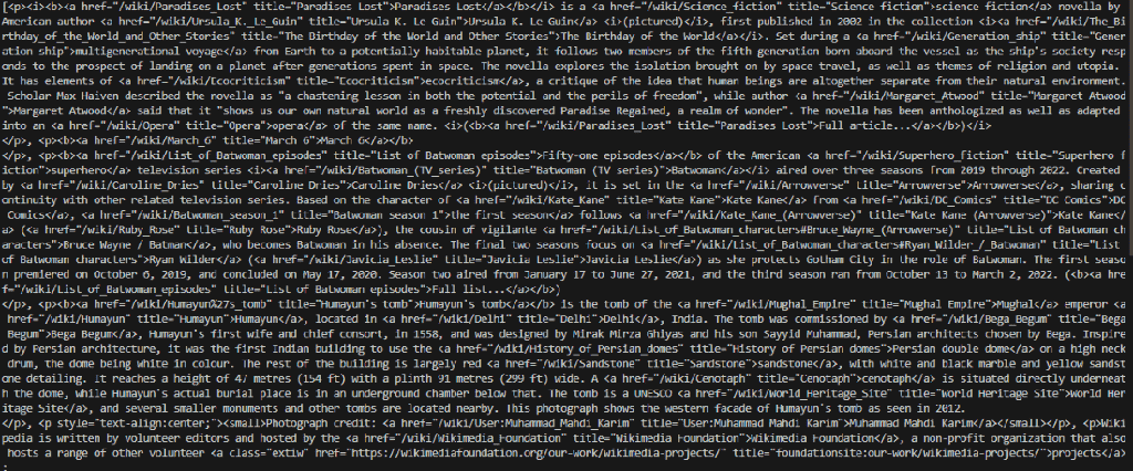 Web scraping from Wikipedia using Python - GeeksforGeeks