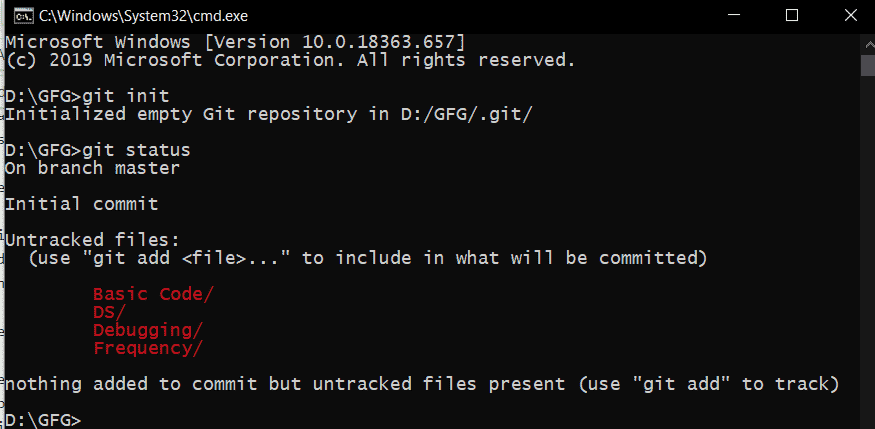 gitstatus