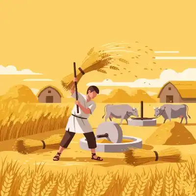 threshing