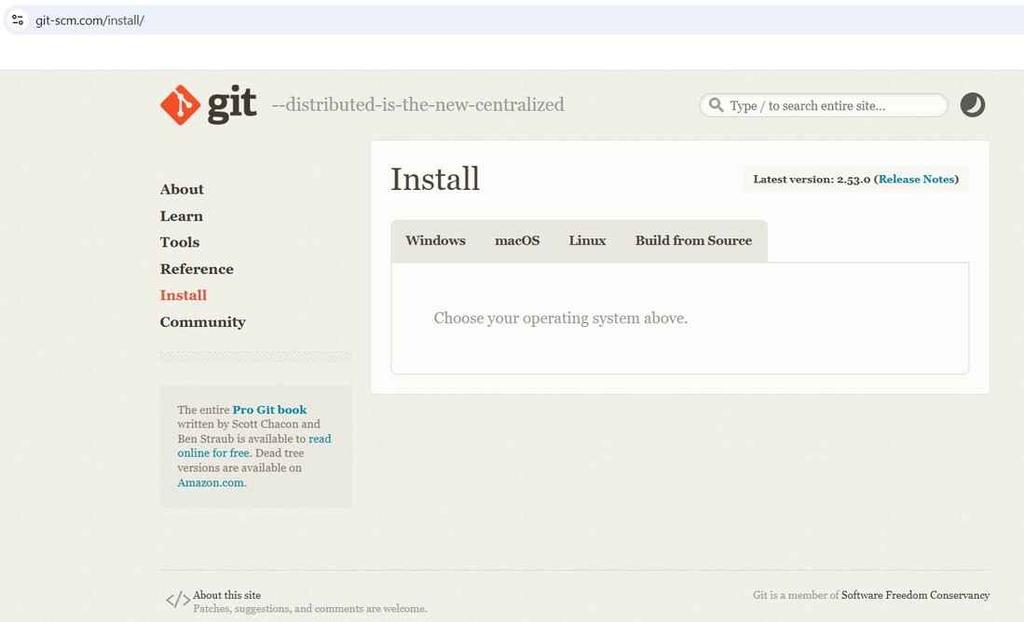 Git Environment Setup - GeeksforGeeks