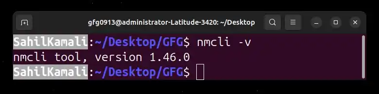 nmcli-v