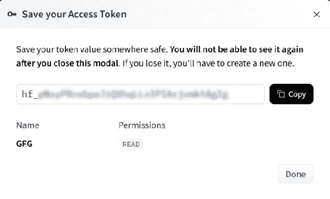 How to Access HuggingFace API key? - GeeksforGeeks