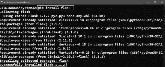 flask-installation