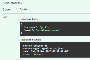 FastAPI - Response Model - GeeksforGeeks
