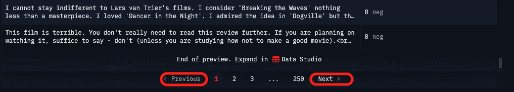 pagination