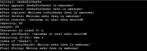 StringBuilder Class in Java - GeeksforGeeks