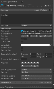 Text (TextMeshPro) In Unity - GeeksforGeeks