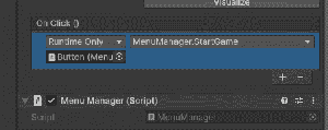 Unity Button Attribute Buttons and Events In Unity - GeeksforGeeks