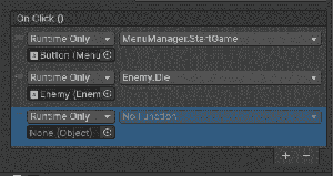 Buttons and Events In Unity - GeeksforGeeks