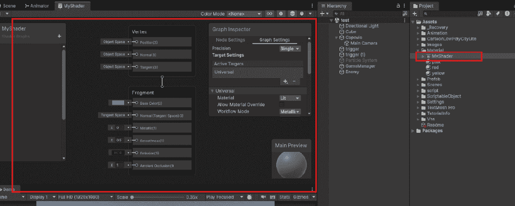 Shader Graph In Unity - GeeksforGeeks