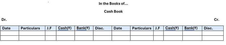 Cash Book - GeeksforGeeks