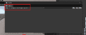 Unity Console In Unity - GeeksforGeeks