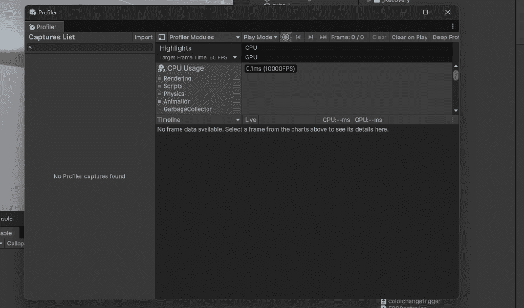 Profiling Tools In Unity - GeeksforGeeks