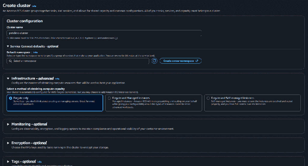 Deploy Java Microservices on Amazon ECS using AWS Fargate - GeeksforGeeks
