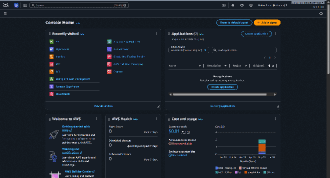 AWS Management Console - GeeksforGeeks