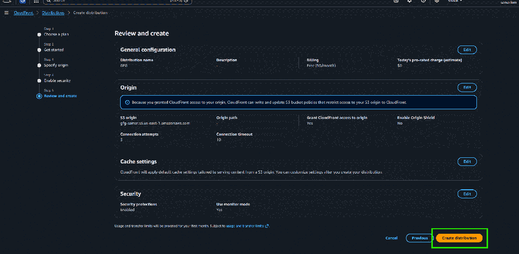 How to Create Cloudfront Distribution in AWS for S3 Bucket ...
