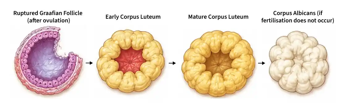 ruptured_graafian_follicle_after_ovulation_