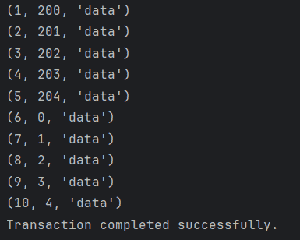 Transactions management in PostgreSQL Python - GeeksforGeeks