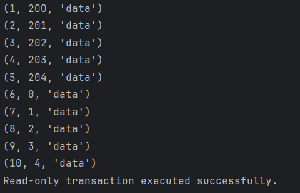 Transactions management in PostgreSQL Python - GeeksforGeeks