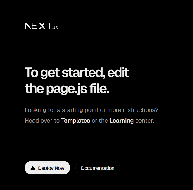 Next Installation and First Application - GeeksforGeeks