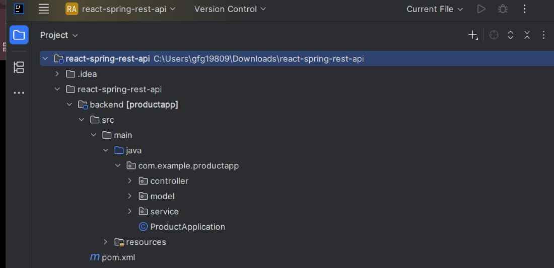 REST API Integration in React + Spring Boot - GeeksforGeeks