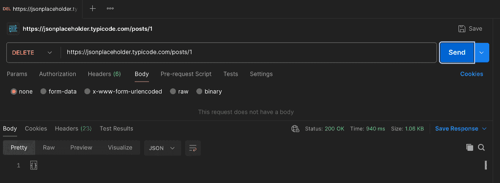 DELETE-Request