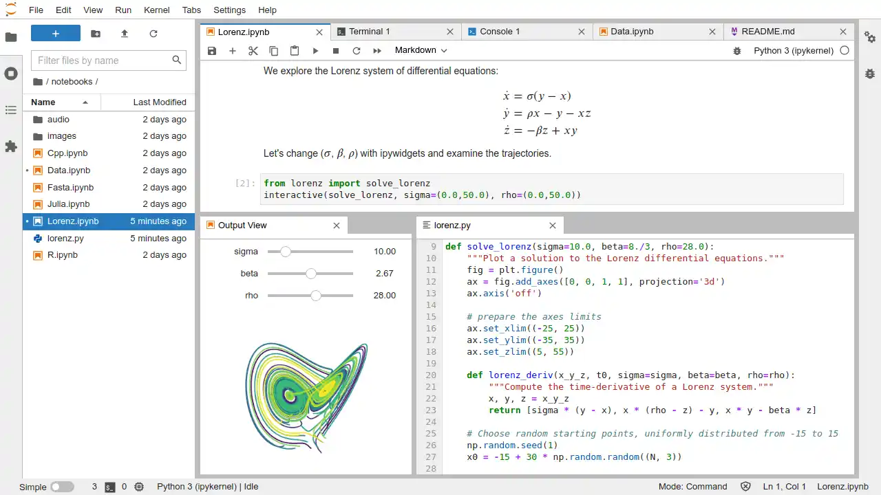 JupyterLab_IDE