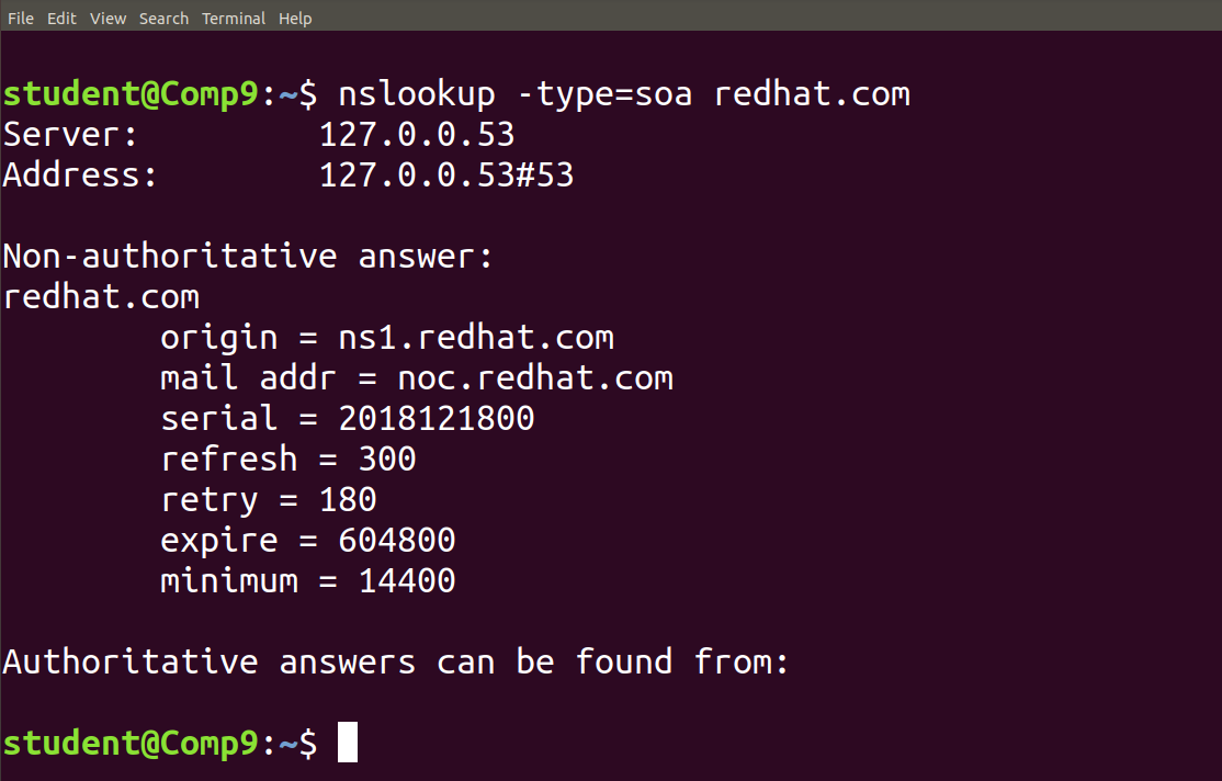 Nslookup Command in Linux with Examples - GeeksforGeeks