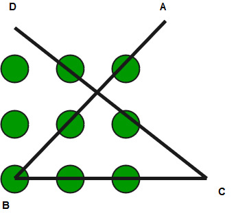 Puzzle Draw 4 Straight Line In 3 3 Matrix 9 Dots Geeksforgeeks